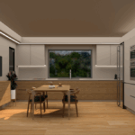 Oak & Laquered Glyfada