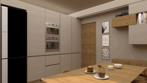 Oak & Laquered Glyfada - Image 2