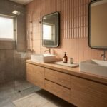 Natural Oak Long Vanity