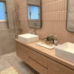 Natural Oak Long Vanity