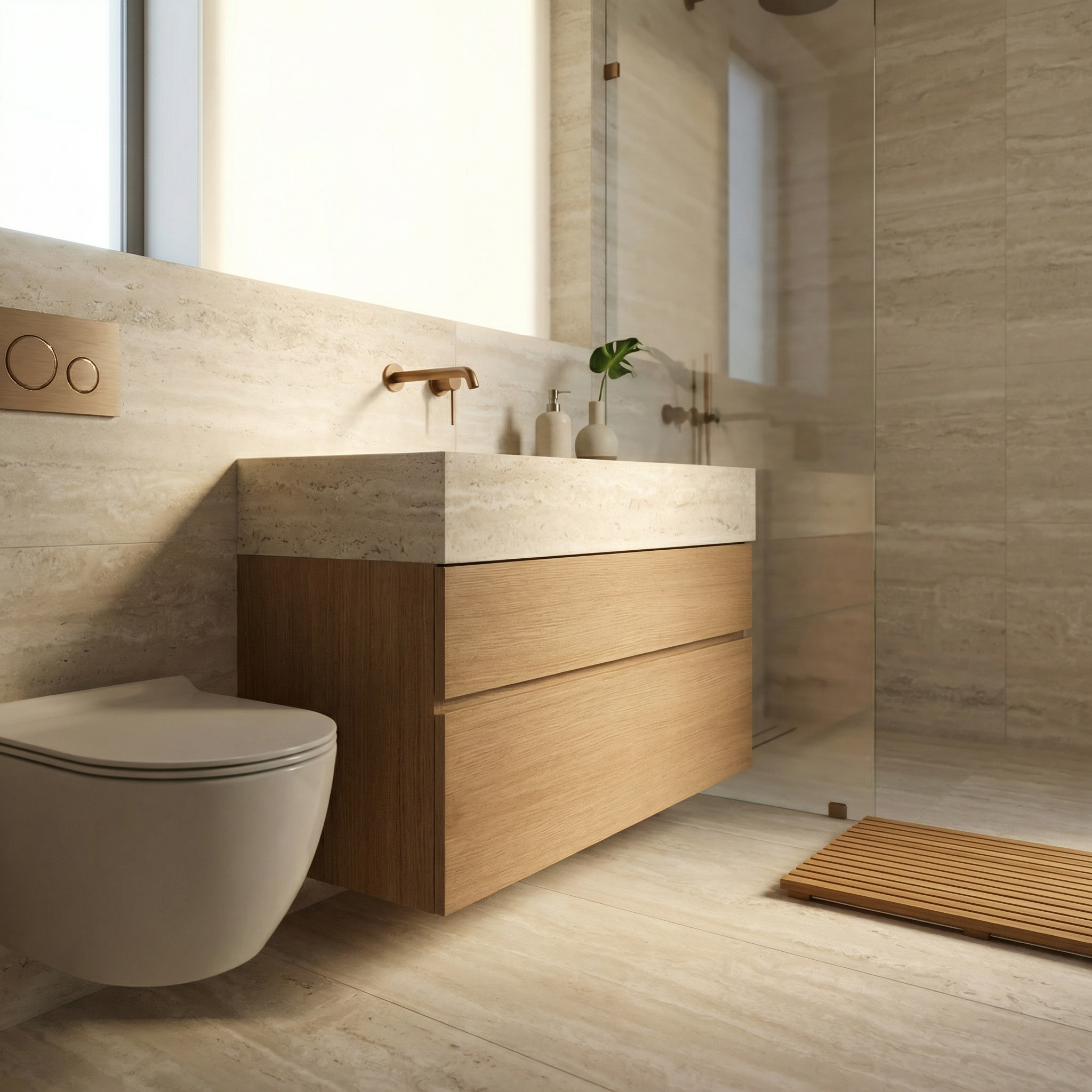 SYvDcqnMw-DIruMSGw0UY_7OzneHQc_00001 Water Lily Oak On Plywood - Image 1