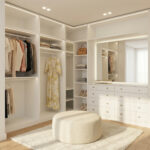Elegant White Dressing Room