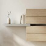 Split-Level Oak Console - Image 2