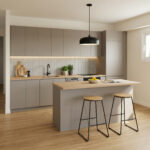The Earthy Taupe Kitchen