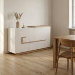 Modu-Gloss Oak Sideboard