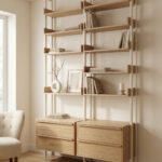 The Bone-White Spine Bookcase