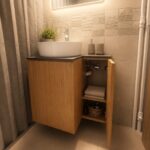 Mini Compact Bathroom Vanity - Image 2
