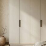 Elegant Storage Wardrobe – Soft Ecru - Image 2